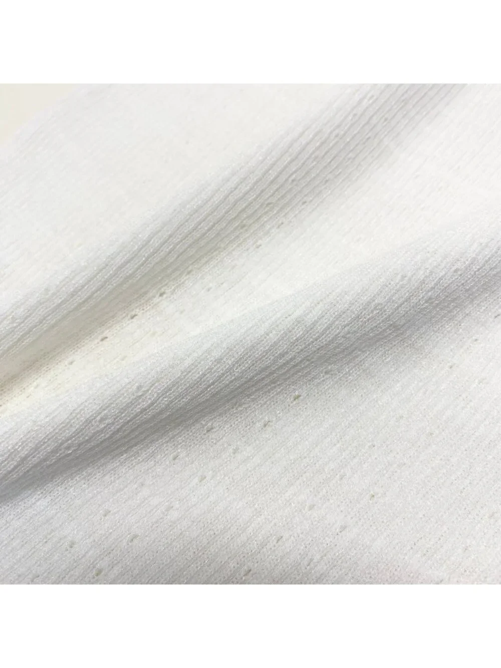 Chanel CC Logo Summer Knit Tunic Length White Sweater 40